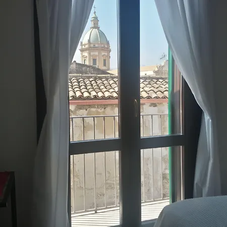 住宿加早餐酒店 中心露台旅馆 巴勒莫