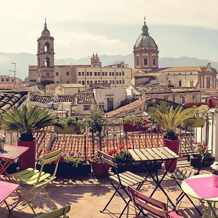 住宿加早餐酒店 中心露台旅馆